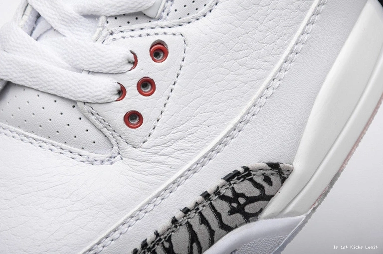 Throw White Line 3 Cement  Free 923096-101 Jordan Retro 0122